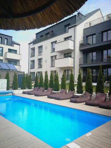 Фотографии Апартаменты Super mini loft with outdoor pool. г. Паланга (Литва) №2 Фото Апартаменты Super mini loft with outdoor pool. г. Паланга 2