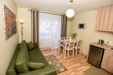 Фото номера Апартаменты с балконом Апартаменты Palangos Vila Apartments г. Паланга 26