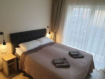 Фото номера Апартаменты с 1 спальней Апартаменты Apartamentai Amber drop г. Паланга 7