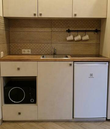 Фото номера Стандартный двухместный номер с 1 кроватью Апартаменты Apartamentai Amber drop г. Паланга 2