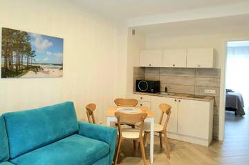 Фото номера Апартаменты с 1 спальней Апартаменты Apartamentai Amber drop г. Паланга 4
