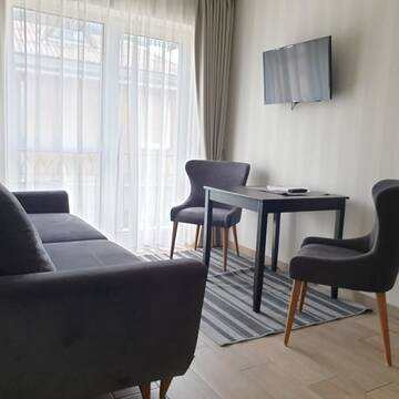 Фото номера Апартаменты с 1 спальней Апартаменты Apartamentai Amber drop г. Паланга 4