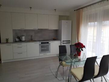 Фото номера Апартаменты с террасой Апартаменты Apartamentai "Nadiežda" г. Паланга 44