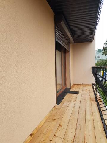 Фото номера Апартаменты с террасой Апартаменты Apartamentai "Nadiežda" г. Паланга 13