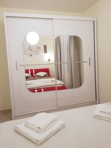 Фото номера Апартаменты с террасой Апартаменты Apartamentai "Nadiežda" г. Паланга 21