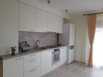 Фото номера Апартаменты с террасой Апартаменты Apartamentai "Nadiežda" г. Паланга 25