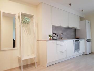 Фото номера Апартаменты с террасой Апартаменты Apartamentai "Nadiežda" г. Паланга 23