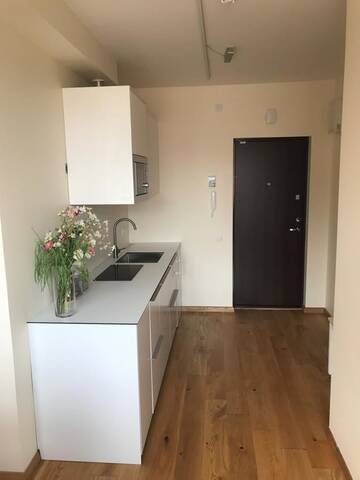 Фото номера Апартаменты с балконом Апартаменты Juodalksnės apartments with separate balcony г. Паланга 21