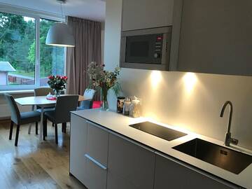 Фото номера Апартаменты с балконом Апартаменты Juodalksnės apartments with separate balcony г. Паланга 37
