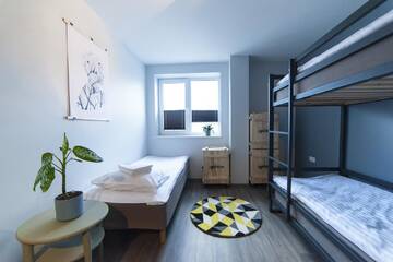 Фото номера Кровать в общем номере для женщин с 4 кроватями Хостелы Symbiosis Hostel г. Паланга 3