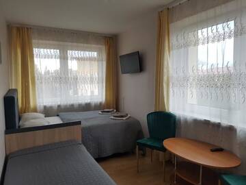 Фото номера Трехместный номер с общей ванной комнатой Гостевой дом Loreta2 г. Паланга 4