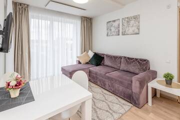Фото номера Апартаменты с балконом Апартаменты Apartament Malūno г. Паланга 7
