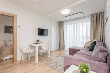 Фото номера Апартаменты с балконом Апартаменты Apartament Malūno г. Паланга 25