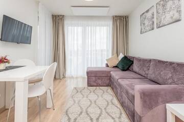 Фото номера Апартаменты с балконом Апартаменты Apartament Malūno г. Паланга 36