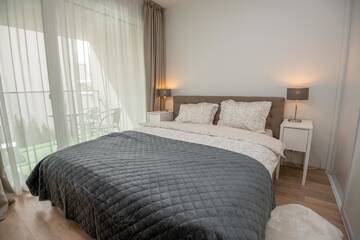 Фото номера Апартаменты с видом на бассейн Апартаменты Apartament Malūno г. Паланга 4