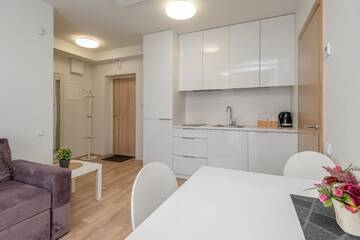 Фото номера Апартаменты с балконом Апартаменты Apartament Malūno г. Паланга 13