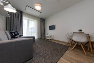 Фото номера Апартаменты с видом на бассейн Апартаменты Malūnų Vilų apartamentai г. Паланга 16