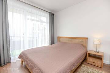 Фото номера Трехместный номер с балконом Апартаменты 365 Inn Apartments Malūno Vilos г. Паланга 8