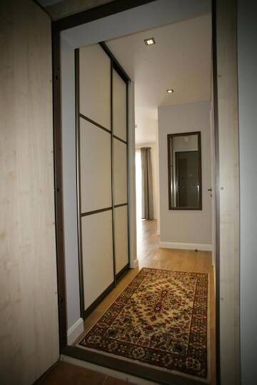 Фото номера Трехместный номер с балконом Апартаменты 365 Inn Apartments Malūno Vilos г. Паланга 41