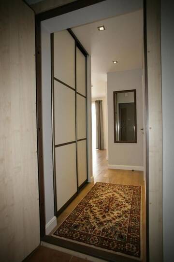 Фото номера Трехместный номер с балконом Апартаменты 365 Inn Apartments Malūno Vilos г. Паланга 13
