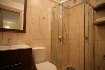 Фото номера Трехместный номер с балконом Апартаменты 365 Inn Apartments Malūno Vilos г. Паланга 19