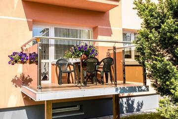 Фото номера Апартаменты с террасой Апартаменты NeriesApartment No.3 with Terrace In Centrum г. Паланга 36