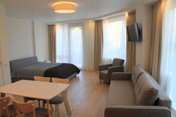 Фото номера Номер-студио с террасой Апартаменты Baltic Apartments Premium г. Паланга 6