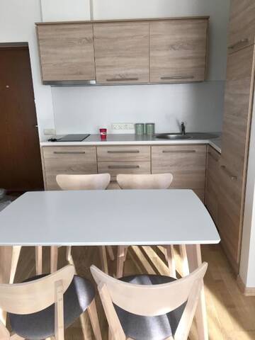 Фото номера Номер-студио с террасой Апартаменты Baltic Apartments Premium г. Паланга 9