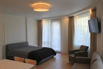 Фото номера Номер-студио с террасой Апартаменты Baltic Apartments Premium г. Паланга 10
