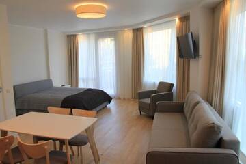 Фото номера Номер-студио с террасой Апартаменты Baltic Apartments Premium г. Паланга 19
