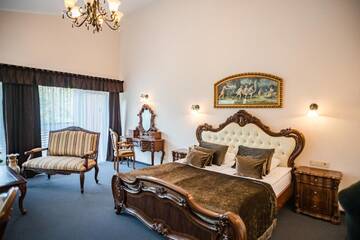 Фото номера Апартаменты с возможностью посещения спа-салона. Отель Atostogų Parkas Hotel г. Паланга 4
