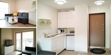 Фото номера Апартаменты Апартаменты 2 kambarių apartamentai г. Паланга 8