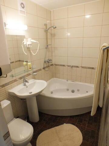 Фото номера Номер-студио с джакузи Апартаменты Apartments Ąžuolas г. Паланга 3