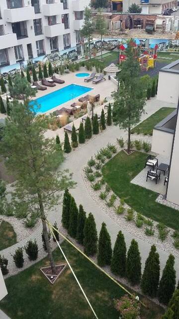 Фото номера Апартаменты с видом на бассейн Апартаменты Malūnų Apartamentai г. Паланга 22