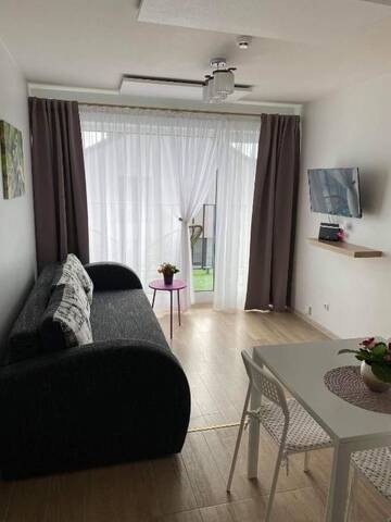 Фото номера Апартаменты с видом на бассейн Апартаменты Malūnų Apartamentai г. Паланга 32