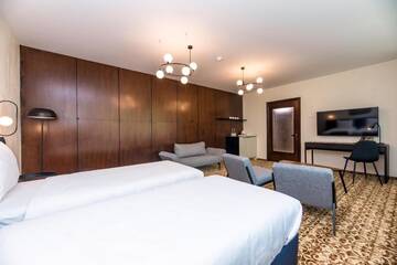 Фото номера Апартаменты с 2 спальнями Апарт-отели Žilvinas Hotel г. Паланга 18