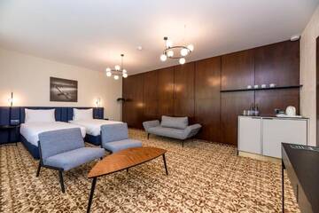 Фото номера Апартаменты с 2 спальнями Апарт-отели Žilvinas Hotel г. Паланга 17