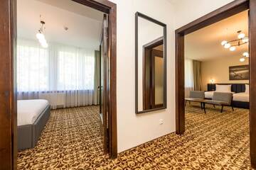 Фото номера Апартаменты с 2 спальнями Апарт-отели Žilvinas Hotel г. Паланга 21