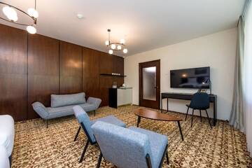 Фото номера Апартаменты с 2 спальнями Апарт-отели Žilvinas Hotel г. Паланга 5