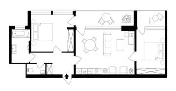 Фото номера Улучшенные апартаменты Апарт-отели Žilvinas Hotel г. Паланга 12