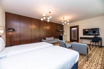 Фото номера Апартаменты с 2 спальнями Апарт-отели Žilvinas Hotel г. Паланга 7