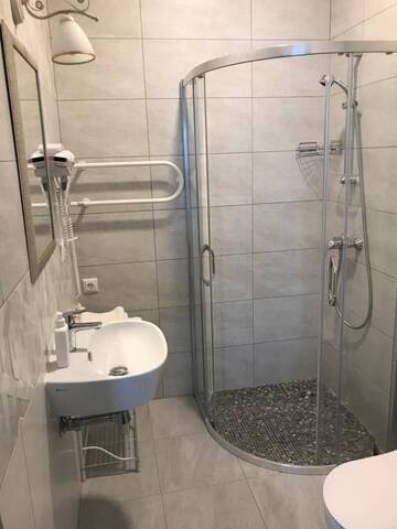 Фото номера Двухместный номер с 1 кроватью и балконом Гостевой дом Atostogu sala г. Паланга 19