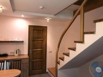 Фото номера Двухуровневые апартаменты Апарт-отели Vila Saulė г. Паланга 46