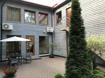 Фото номера Двухуровневые апартаменты Апарт-отели Vila Saulė г. Паланга 17