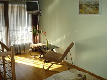 Фото номера Двухуровневые апартаменты Апарт-отели Vila Saulė г. Паланга 25