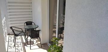 Фото номера Апартаменты с балконом Апарт-отели Apartamentai šalia baseino г. Паланга 6