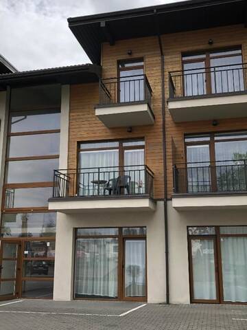 Фото номера Апартаменты с балконом Апартаменты Butukas Palangoje Malūno g 2 B г. Паланга 15