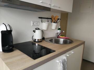 Фото номера Апартаменты с 1 спальней Апартаменты Super mini loft with outdoor pool. г. Паланга 14
