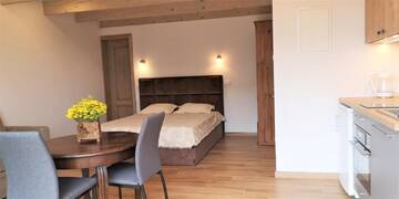 Фото номера Семейный номер с террасой Апартаменты Sea 4 You Apartments г. Паланга 3