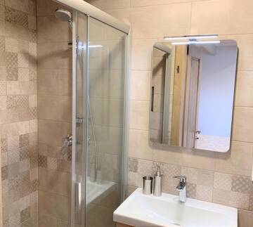 Фото номера Семейный номер с террасой Апартаменты Sea 4 You Apartments г. Паланга 5